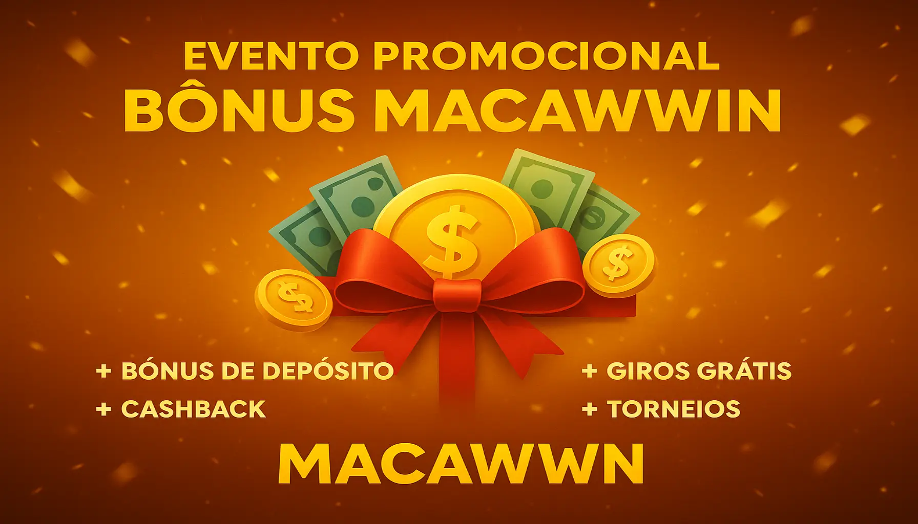 O bônus promocional MACAWWIN é uma ótima maneira de começar sua aventura