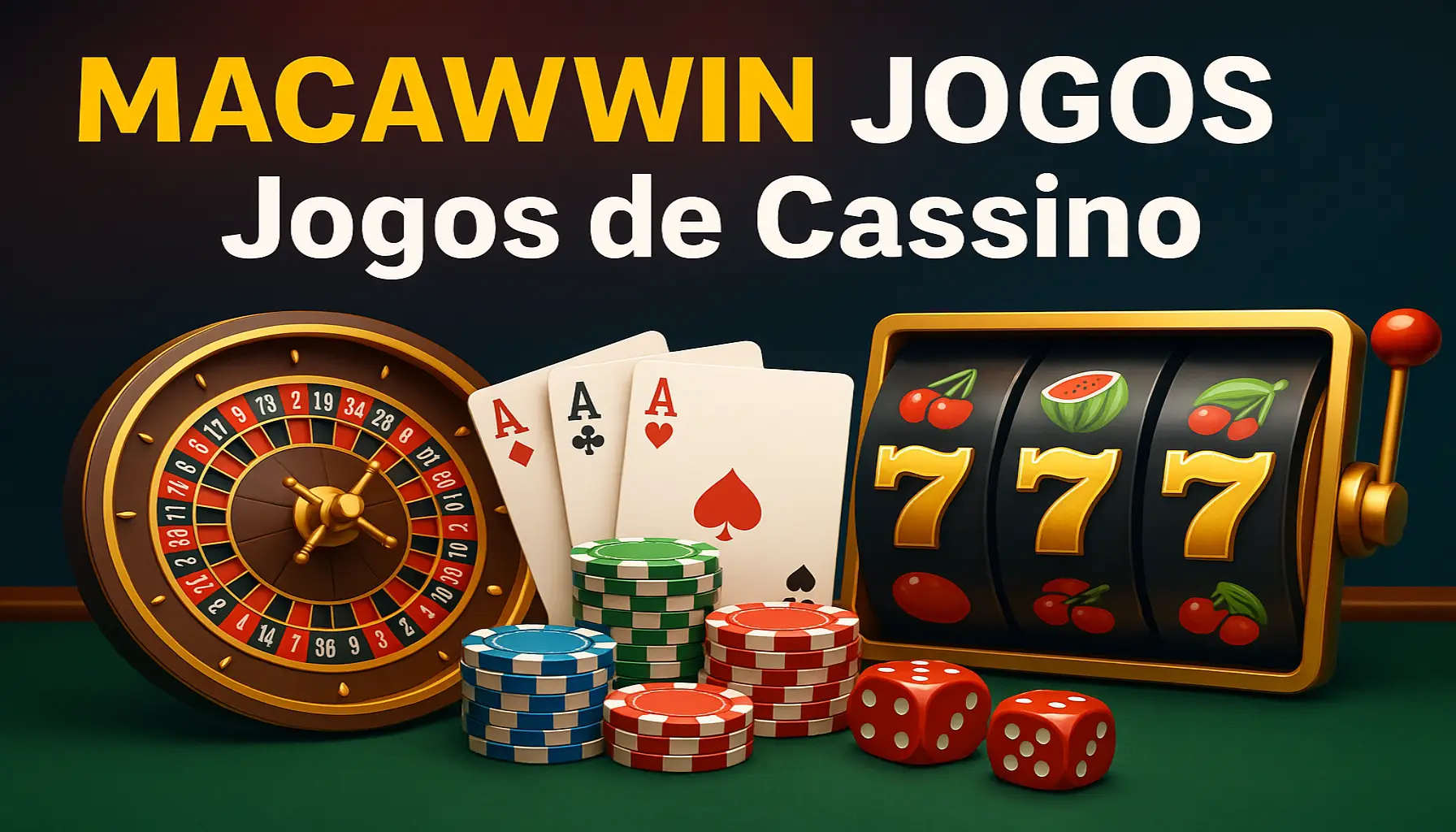 Jogos de cassino online inovadores e emocionantes na MACAWWIN
